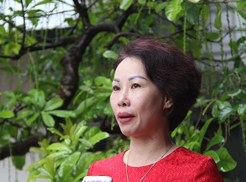 Phó giám đốc Sở VHTTDL Hà Giang Triệu Thị Tình trả lời phỏng vấn Tạp chí Du lịch